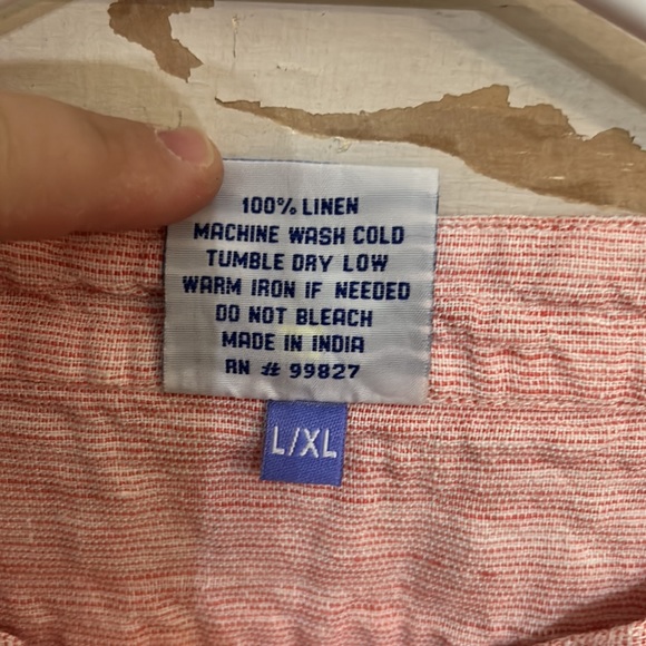 Pine Cone Hill 100% Linen Tunic Dress - Picture 3 of 8